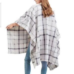 Premier Gray Plaid Wrap